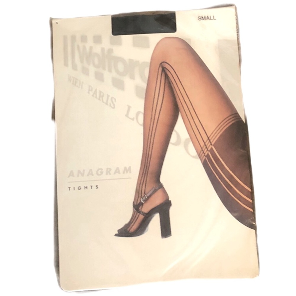 NWT Wolford Anagram Tights